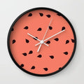 SCATTERED WATERMELON Wall clock